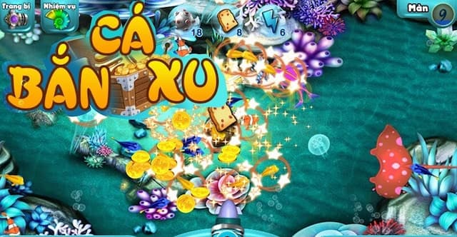 Bắn Cá Ăn Xu – Trò Chơi Giải Trí Hấp Dẫn Đánh Bại Cả Những Giờ Cô Đơn